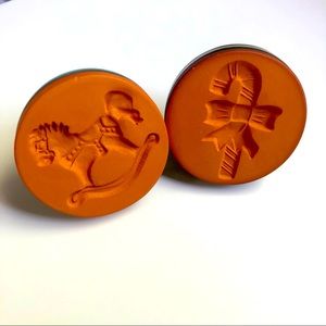 NWOT Holiday Cookie Stamps